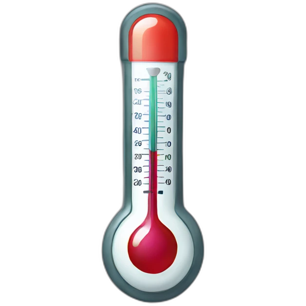 medical thermometer emoji