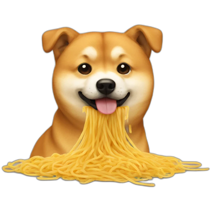 spaghetti doge emoji