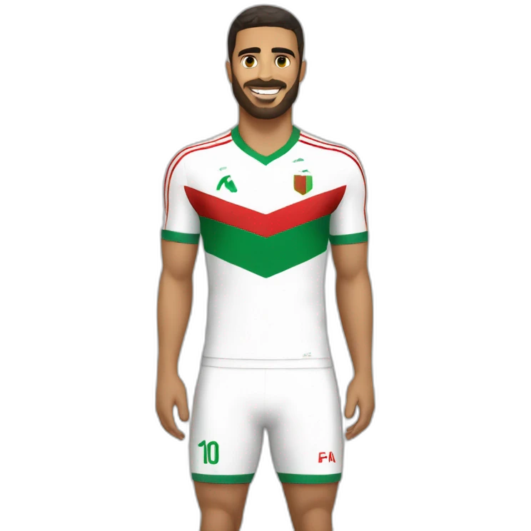maillot algérie emoji