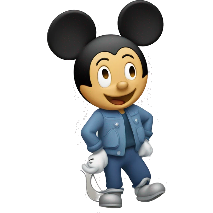Mickey Mouse emoji