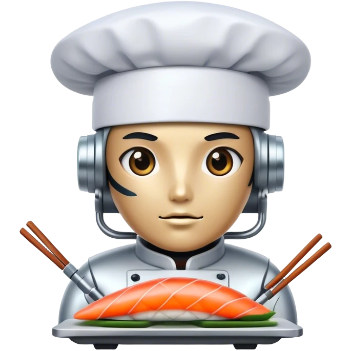 robo sushi chef emoji