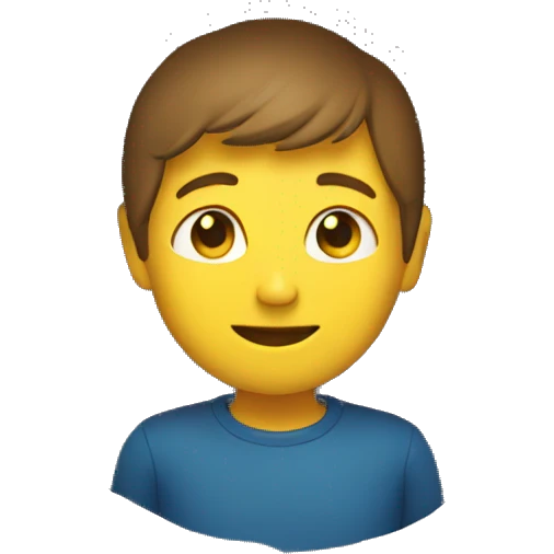 A personin a tunnel emoji