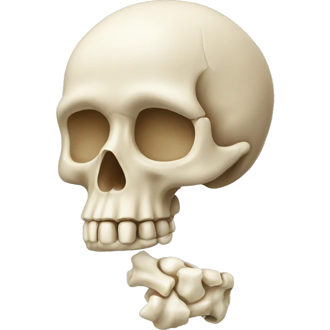 Shoulder bone emoji