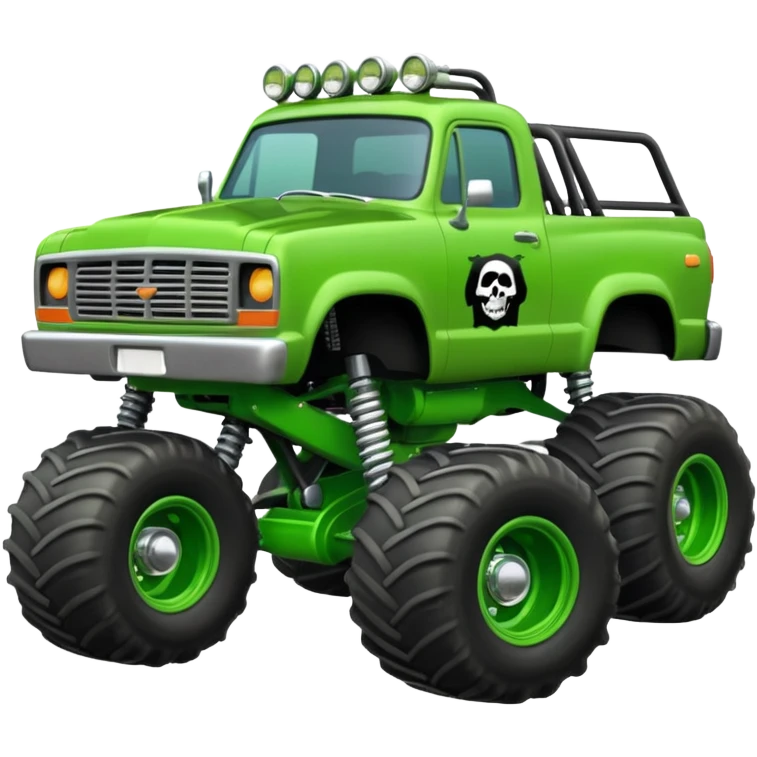 Grave Digger best view  emoji