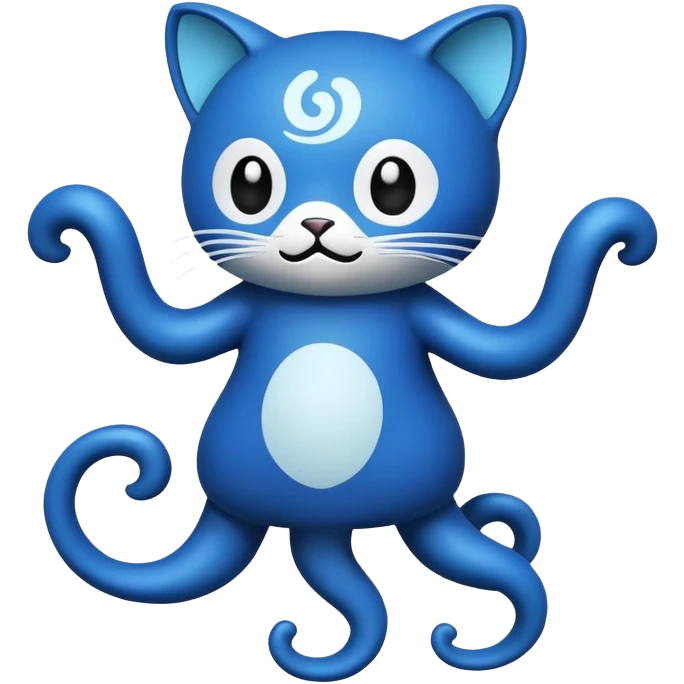 GitHub octocat with dynamic pose emoji