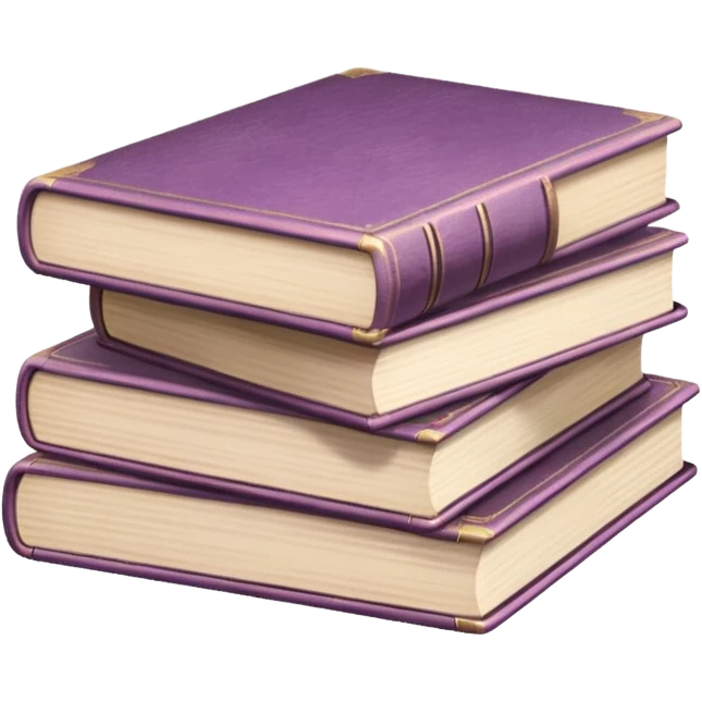 Mauve books emoji