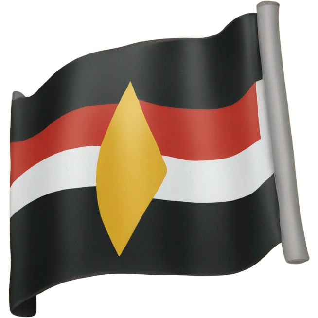 Aboriginal flag emoji emoji