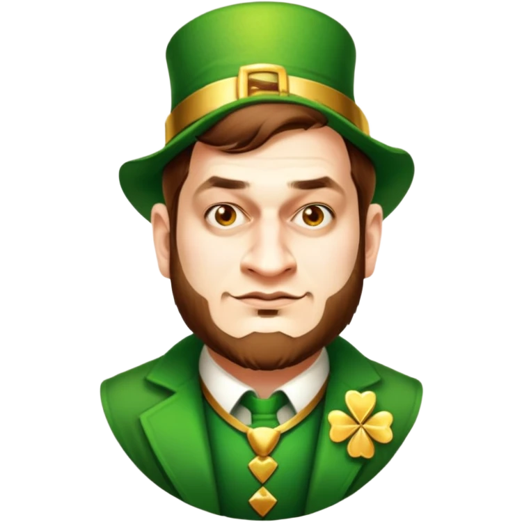 Celebratory Leprechaun emoji