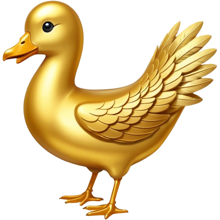 Golden goose emoji