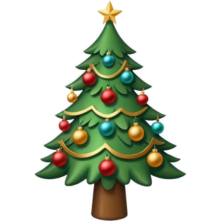 Christmas tree emoji