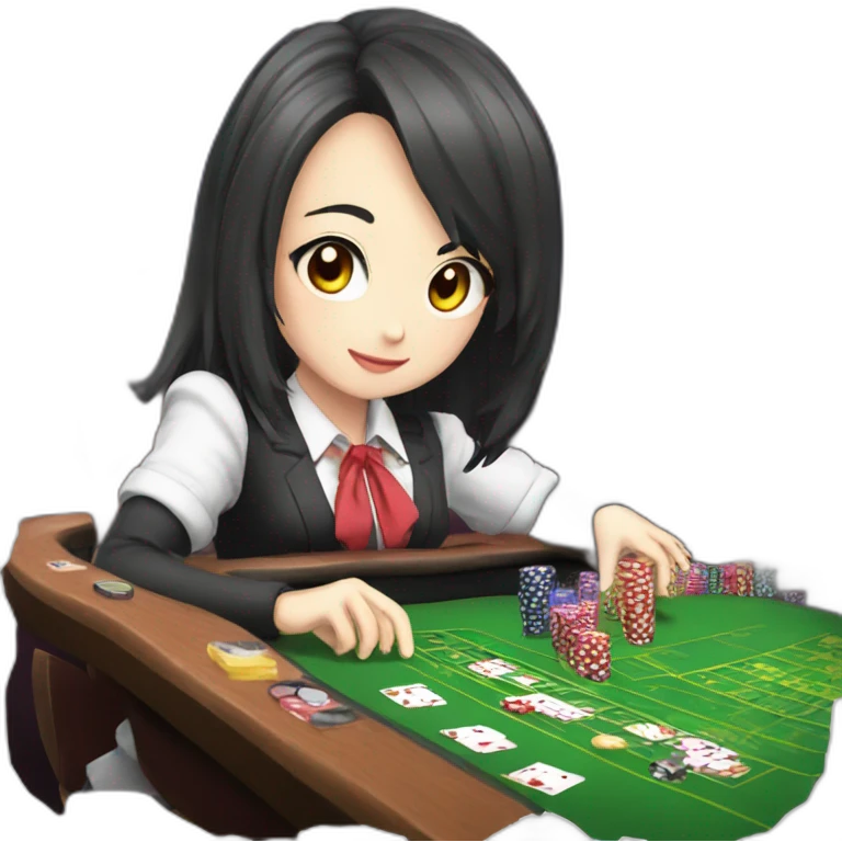 Gambling school yumeko  emoji