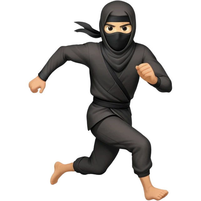 Running ninja emoji