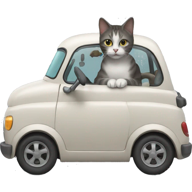 car cat emoji