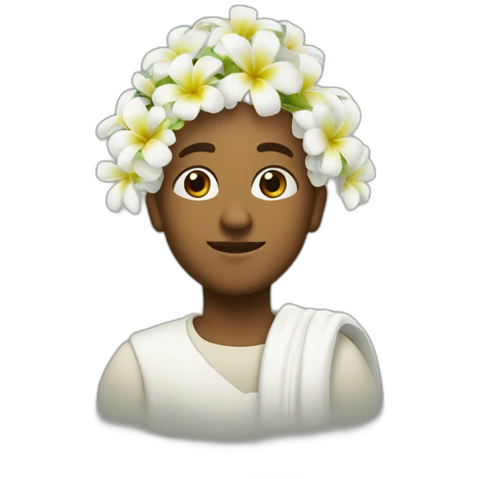 Pape avec une tiare emoji