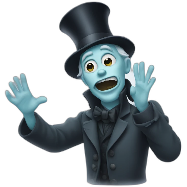 Hitchhiking ghosts emoji