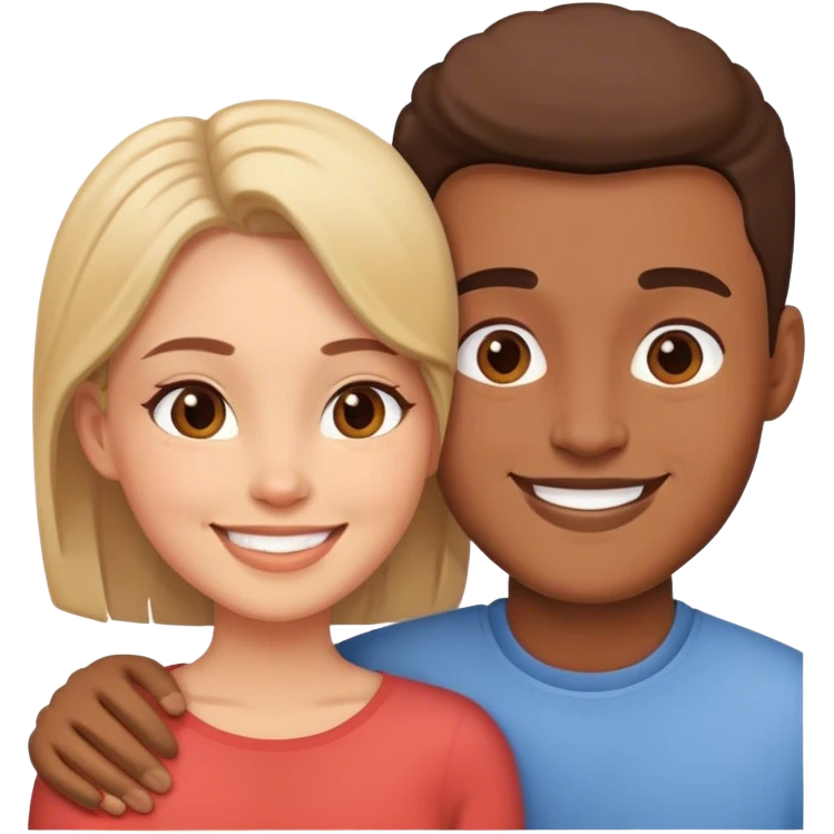 Couple in love emoji