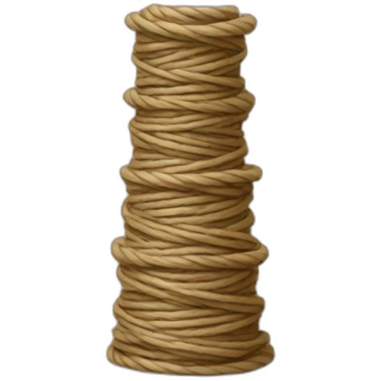 Twine tower emoji