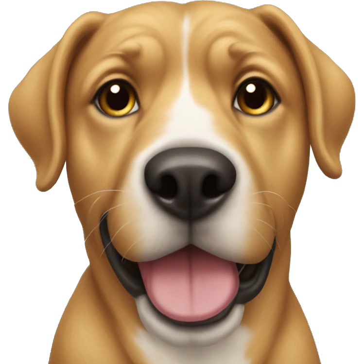 Dog with sigar  emoji