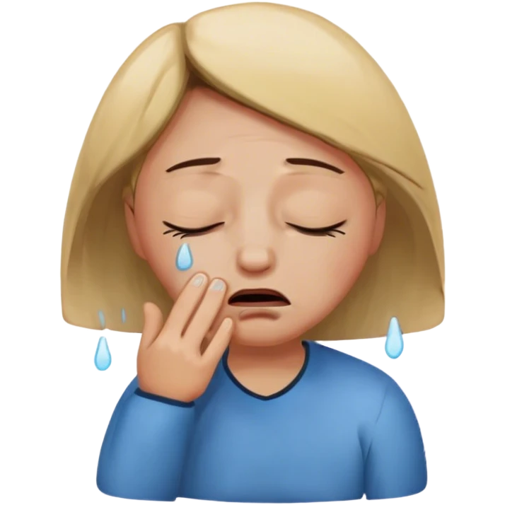 ugly cry emoji