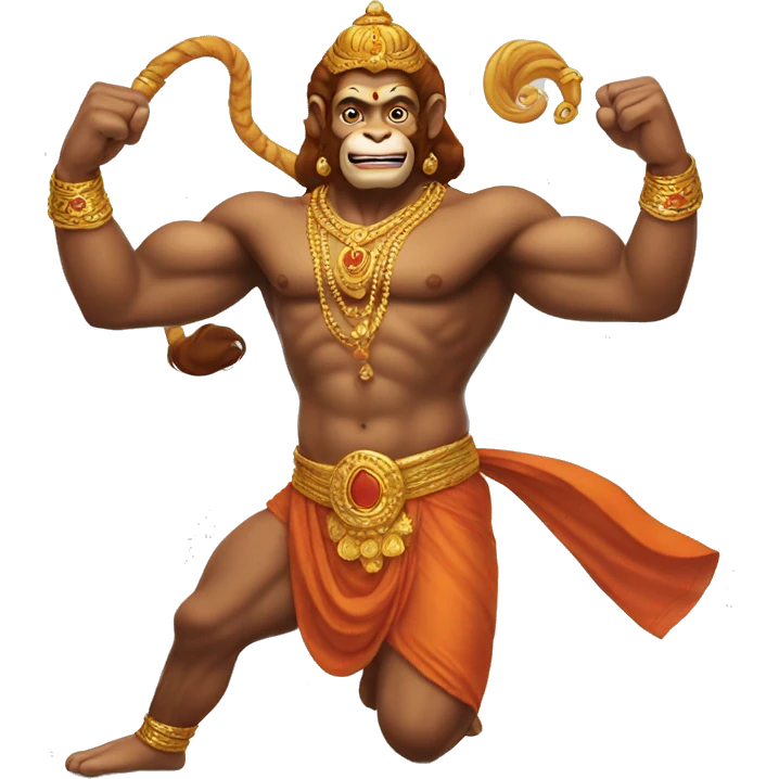 Hanuman Ji Ultimate Body  emoji