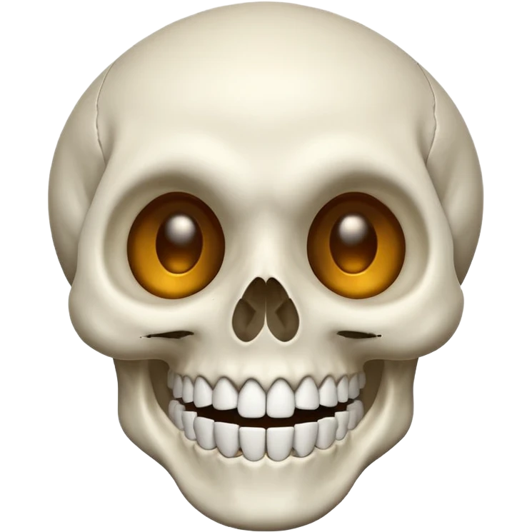 Laughing skull head emoji
