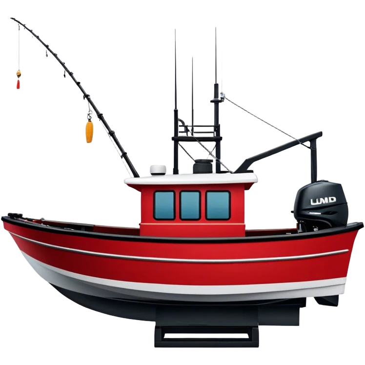 Fishing Boat - Lund 1775 Crossover XS (Model Year: 2022) (Iconic colour: Red with black trim) emoji
