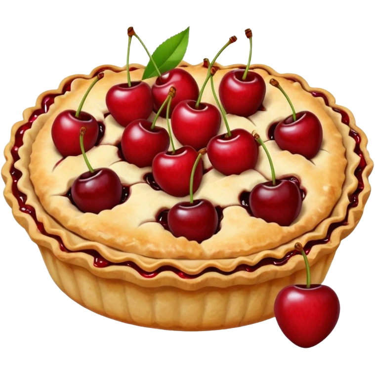 pussy pie with cherries emoji