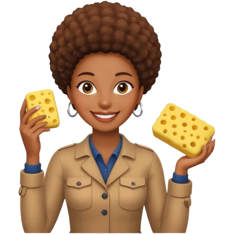 car washer black woman with car  emoji