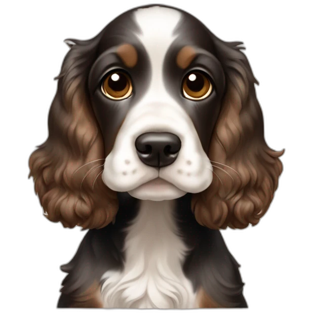 English Cocker Spaniel puppy emoji
