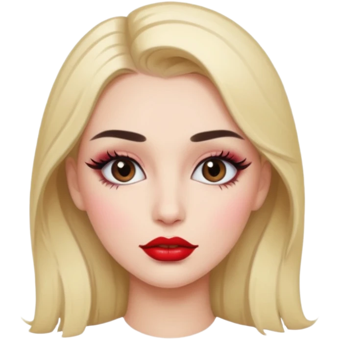 Aesthetic girly emoji