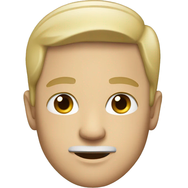white man in a suit  emoji