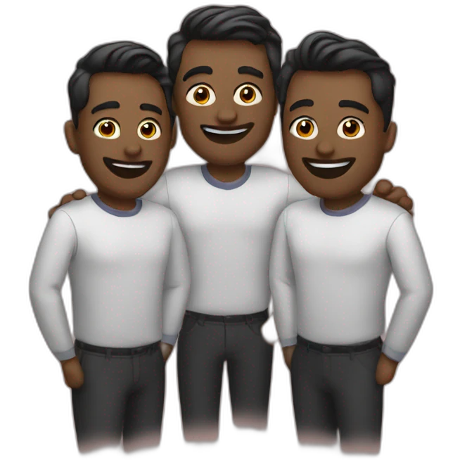 gay quartet emoji