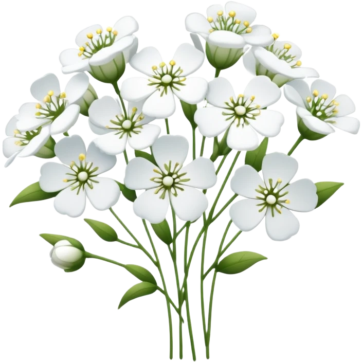 gypsophila flowers emoji