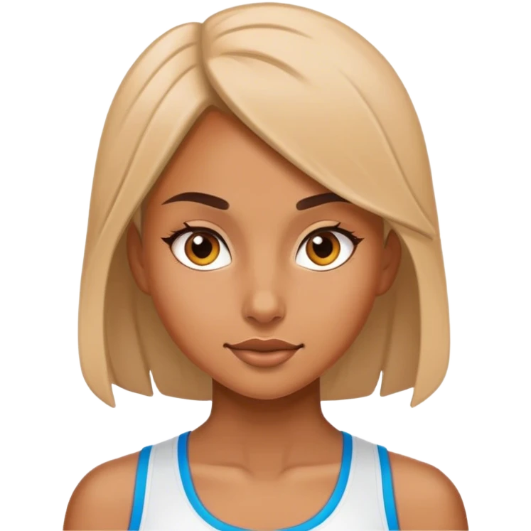 Sport girl emoji
