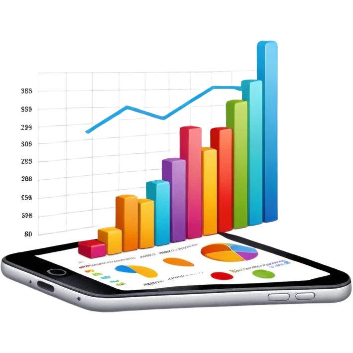 chart graph with growing metrics emoji