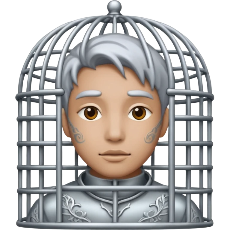 Cage a pénis emoji