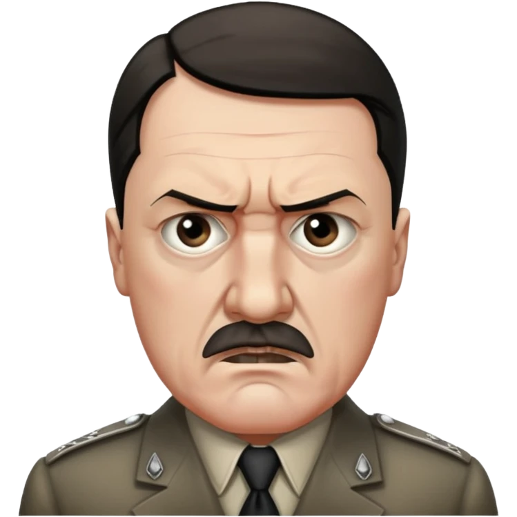 Adolf Hitler, énervé emoji