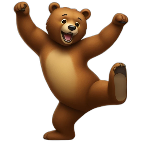 Dancing Bear emoji