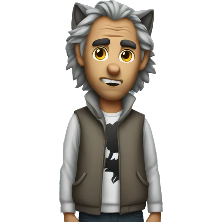 big bad wolf emoji