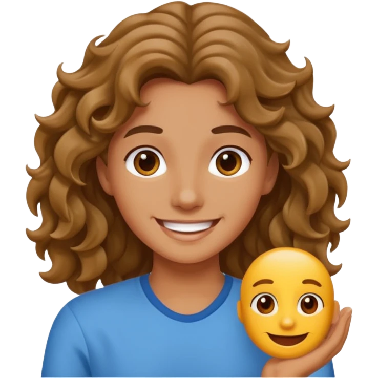 more wavu hair, good smile ! perfect
 emoji