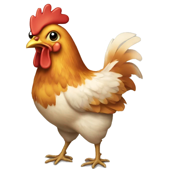 Chicken emoji