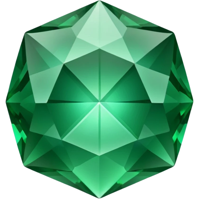 emerald gemstone emoji