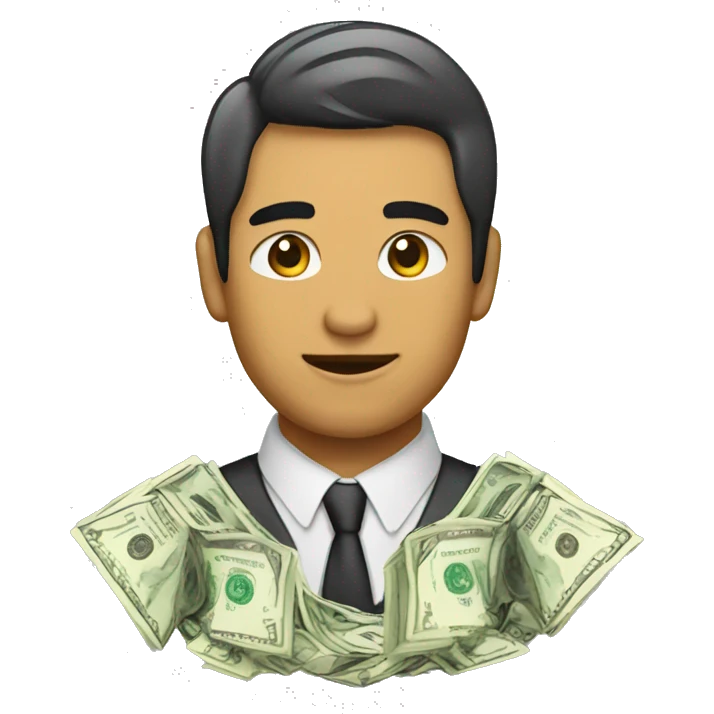 Dinero con alas emoji