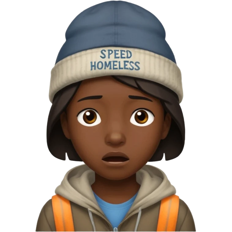 Do a emoji about the meme of the streamer speed “Speed I need this my mom is kind homeless” emoji