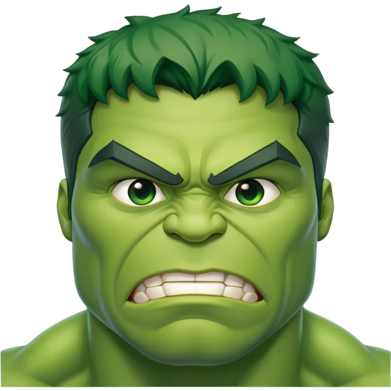 super hero Hulk emoji