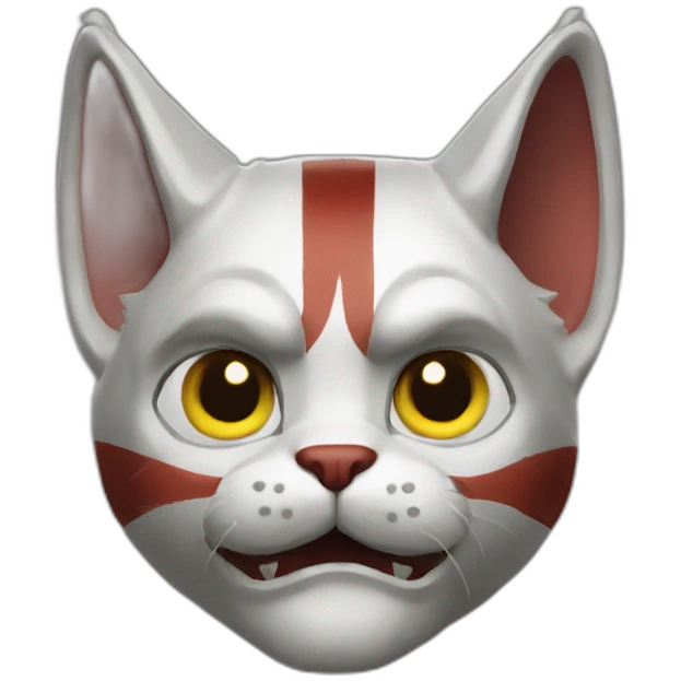 cat kratos from god of war emoji