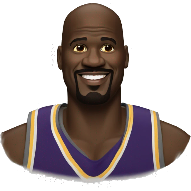 Shaquille O'Neal emoji