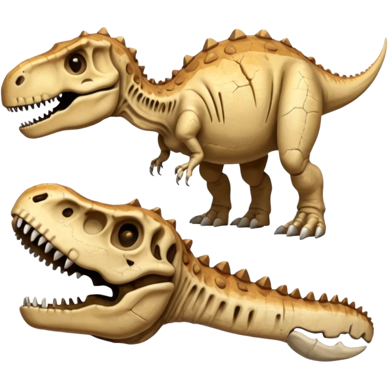 dinosaur bones emoji