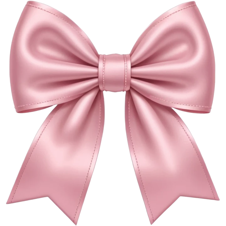 Light pink bow  emoji