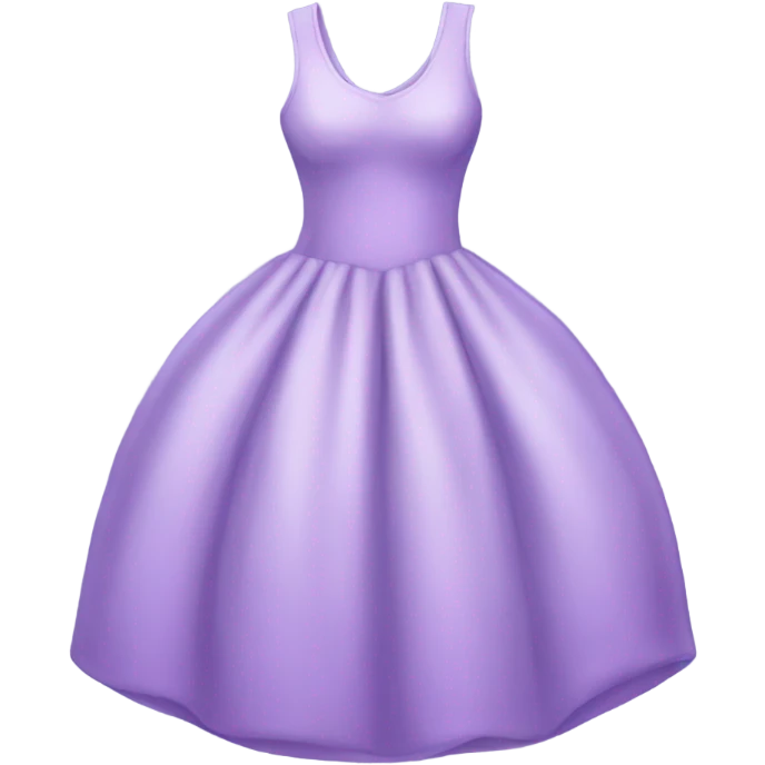 Lilac dress  emoji